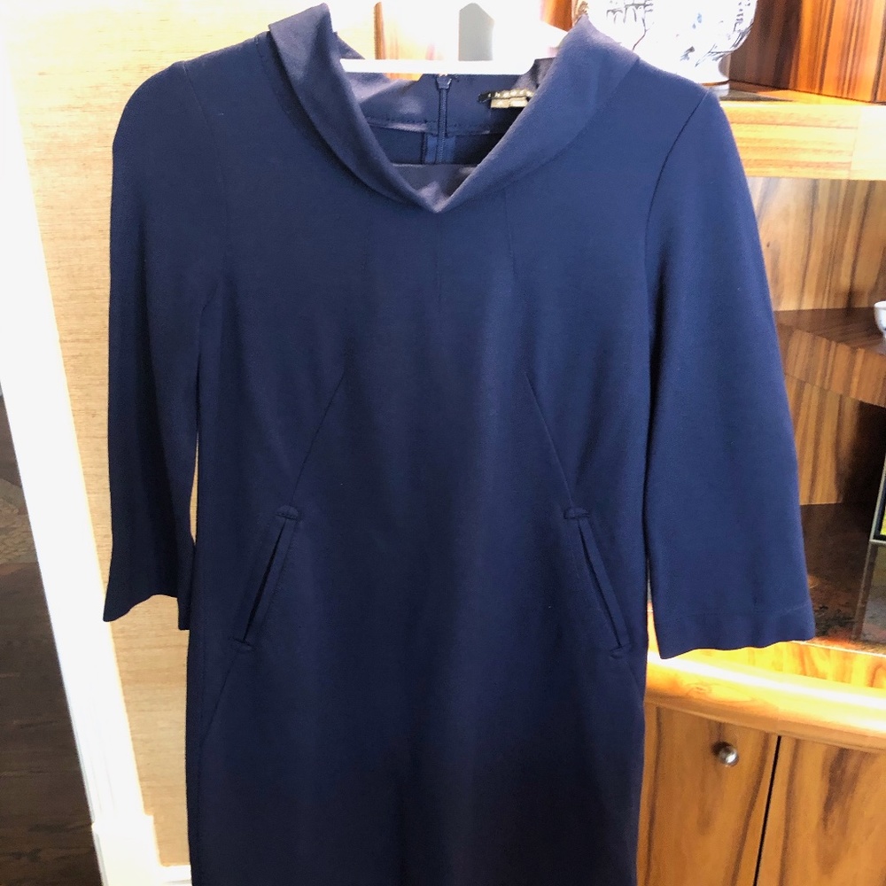 Theory Navy Sheath dress